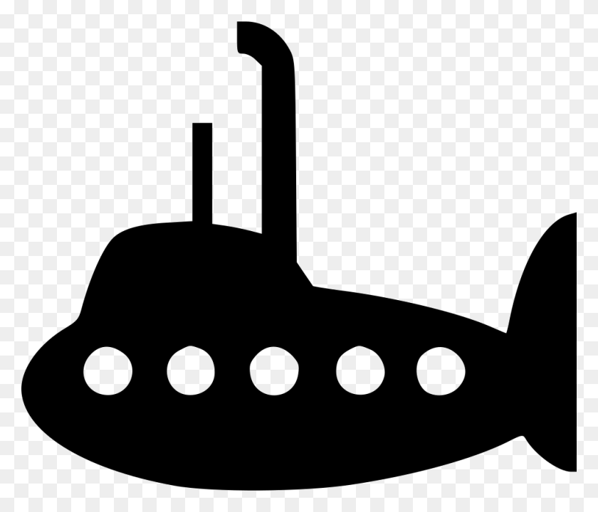 980x830 Submarine Png Images Free Download - Submarine Clipart Black And White