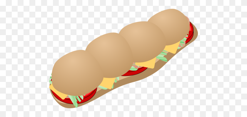 506x340 Submarine Sandwich Meatball Sandwich Italian Sandwich Drawing Free - Meatball Sub Clipart