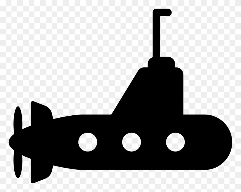 981x766 Подводная Лодка С Пропеллером Png Скачать Бесплатно - Пропеллер Png