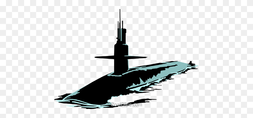 480x334 Submarinos Libre De Regalías Vector Clipart Ilustración - Submarino Clipart