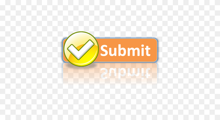 400x400 Submit Orange Transparent Png - Submit Button PNG