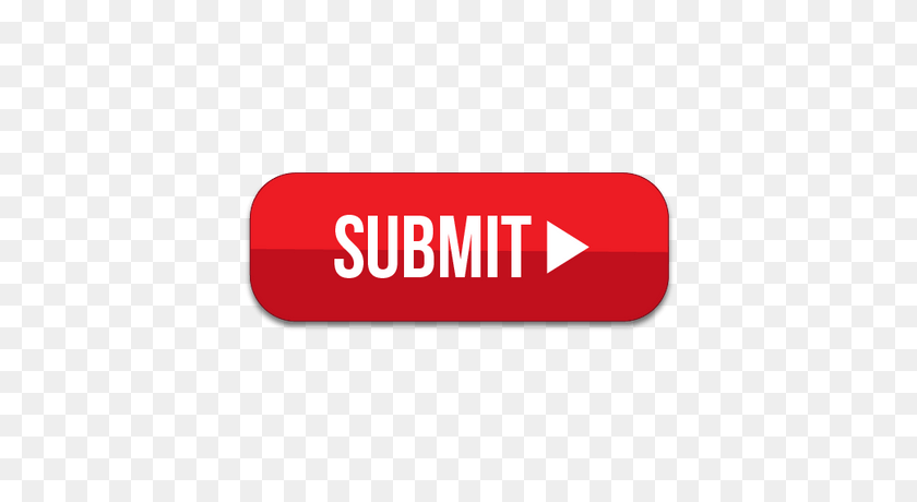 400x400 Submit Orange Transparent Png - Subscribe Button Transparent PNG