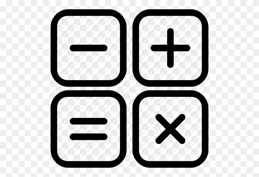 512x512 Subtraction Symbols Clip Art, Addition And Subtraction Clipart - Subtraction Clipart