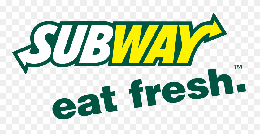2000x960 Subway Restaurant - Subway Logo Png