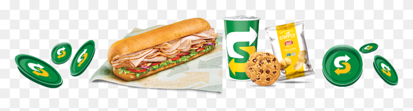 887x189 Actualizaciones De Subway Rewards - Subway Sandwich Png