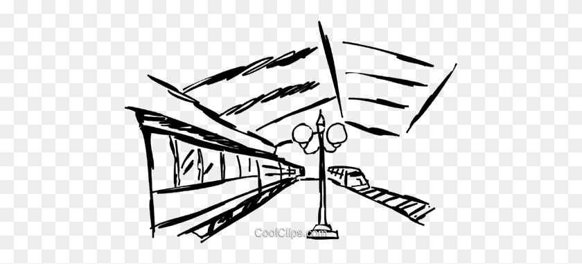 480x321 Станция Метро Роялти Бесплатно Векторные Иллюстрации - Поезд Метро Клипарт