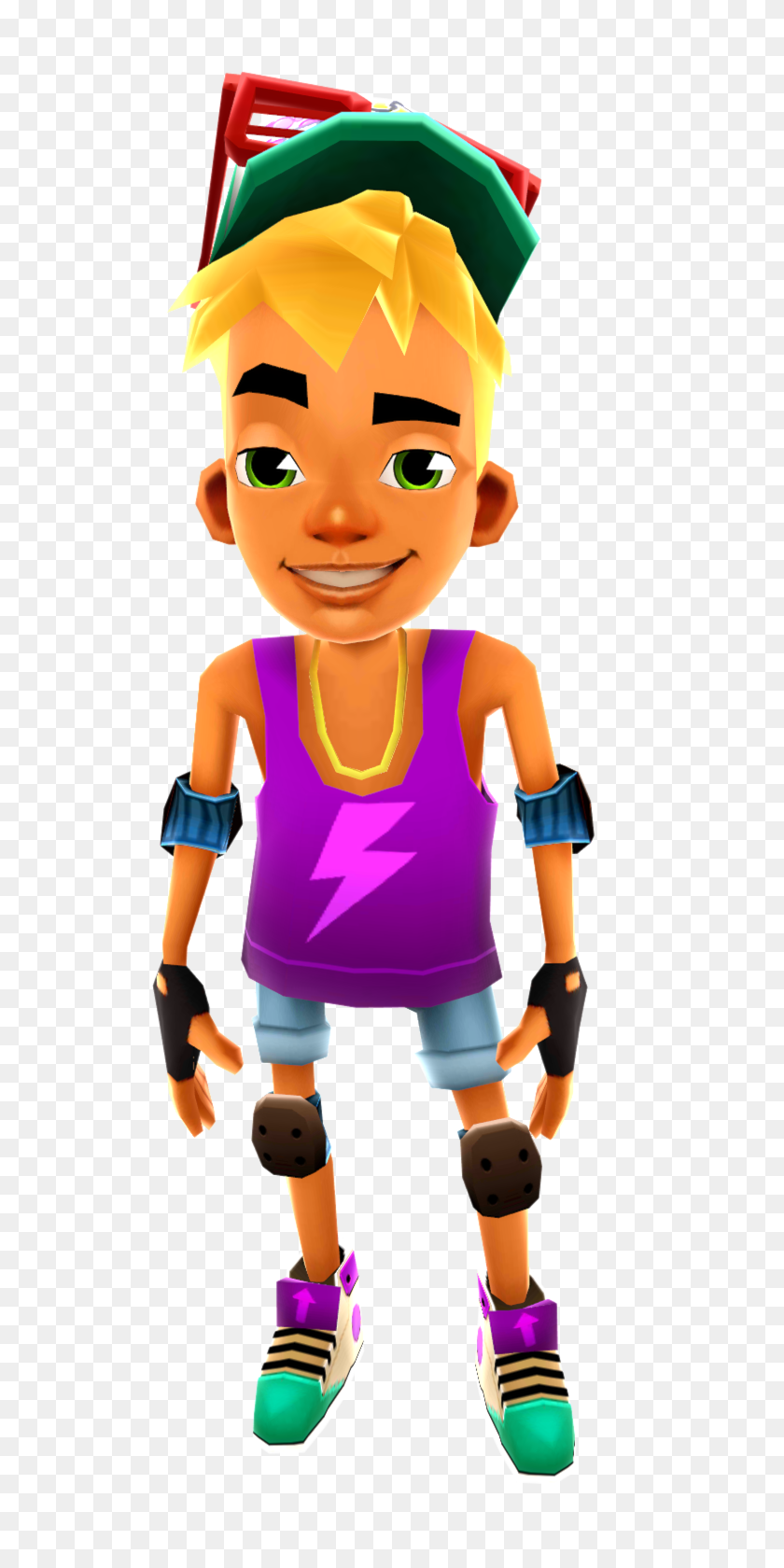 672x1620 Subway Surfers - Toy Story Characters PNG