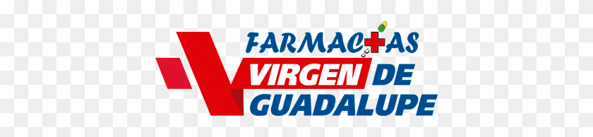 400x134 Sucursales Farmacias Virgen De Guadalupe - Вирхен Де Гваделупская Png