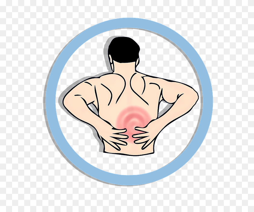 640x640 Suffering From Middle Back Pain Chiropractic Can Help! - Back Pain Clipart
