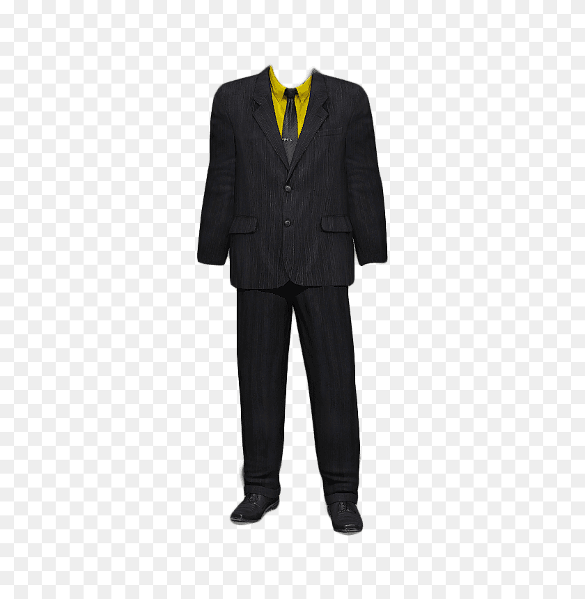300x800 Suit Blkblkblkgold Devegas - Suit And Tie PNG