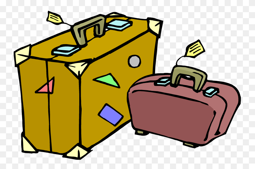 750x498 Suitcase Clipart Messy - Messy Room Clipart