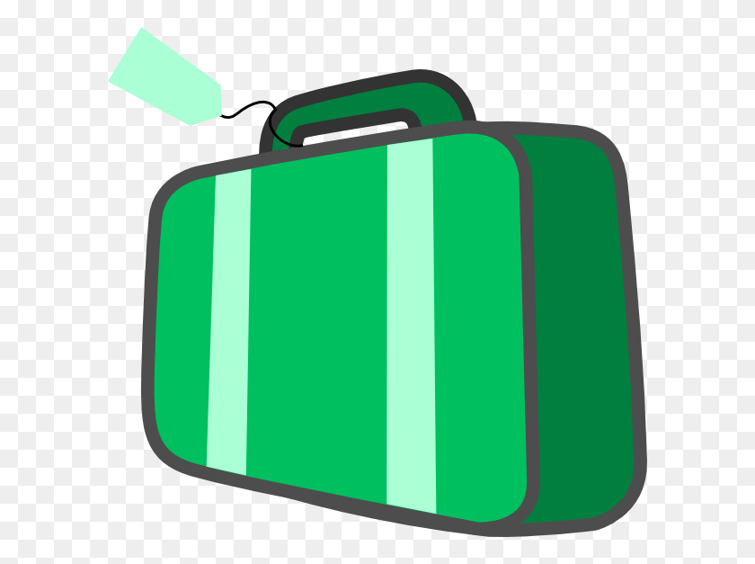 600x567 Suitcase Clipart Work - Toolkit Clipart