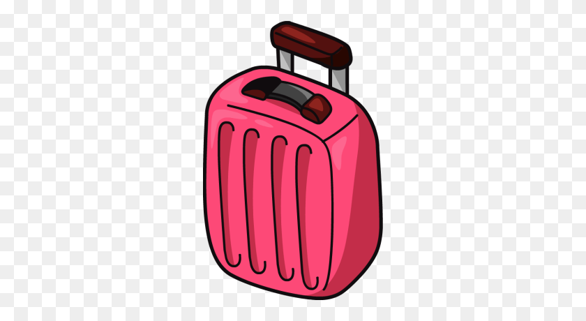 258x400 Suitcase Cliparts - Luggage Clipart