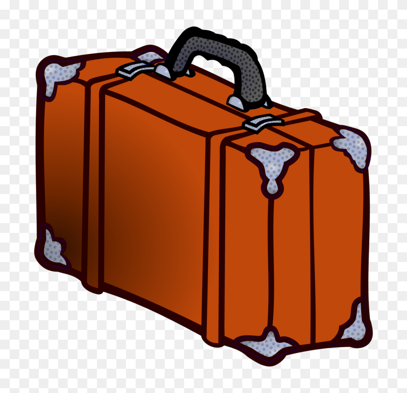 748x750 Suitcase Travel Baggage Leather Copyright - Packing A Suitcase Clipart