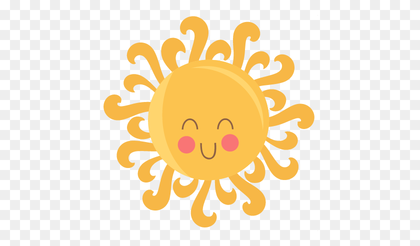 432x432 Verano - Cute Sunshine Clipart