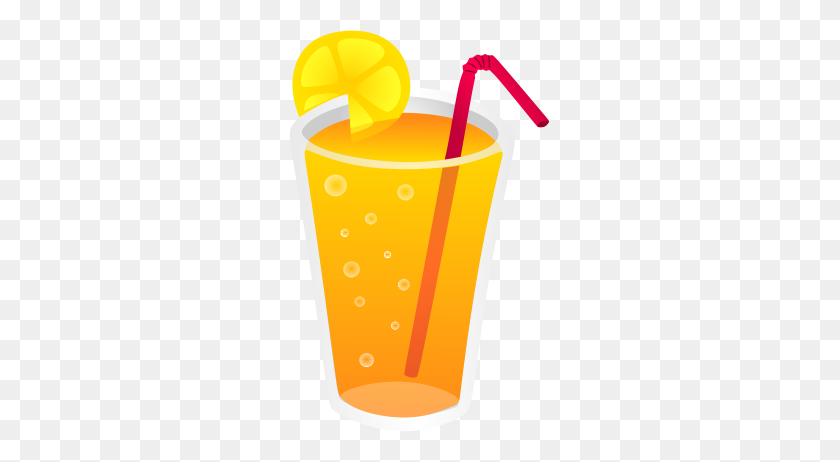 261x402 Summer Drinks Vector, Fruit Juice, Cup, Straw Png And Vector - Snickers Clipart