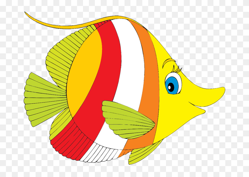 699x537 Summer Fish, Fish Outline And Art - Coral Reef Clipart