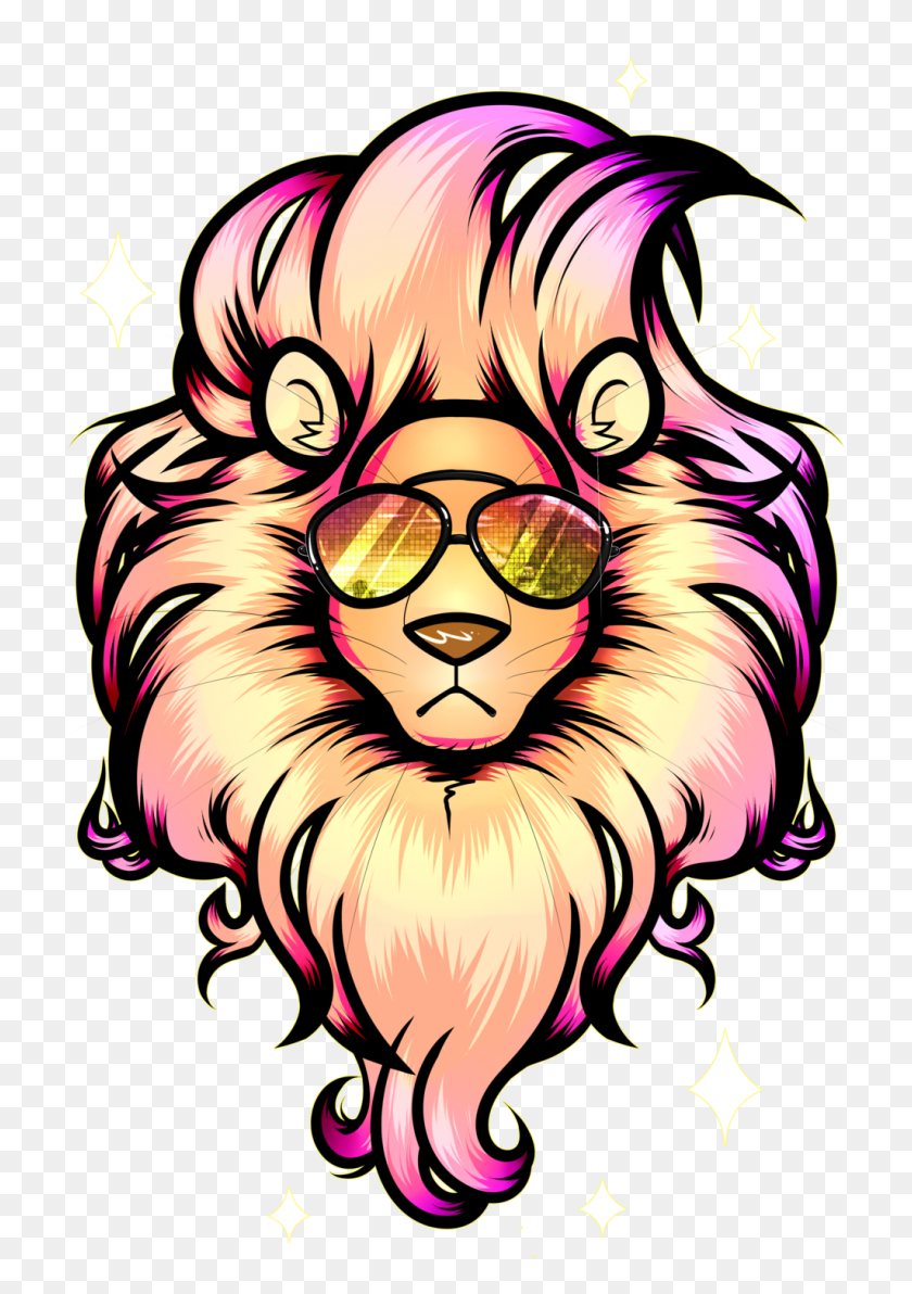 1024x1487 Summer Lion - Lion Cub Clipart