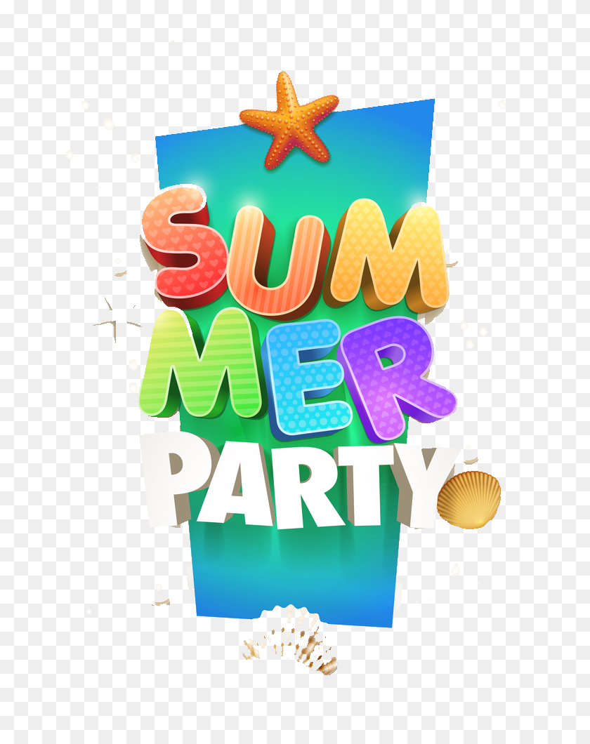 722x1000 Summer Party Png Image - Summer Border PNG