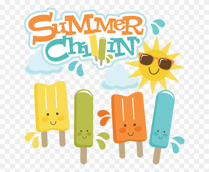 648x633 Summer Popsicle Clipart Black And White Popsicle Clip Art Summer - Summer Clipart Black And White