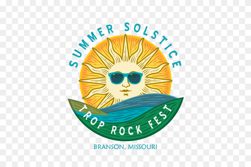 500x499 Summer Solstice Trop Rock Event - Summer Solstice 2017 Clipart