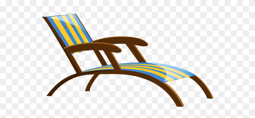 600x328 Summer Vacation Png Beach Lounge - Lounge Chair Clipart