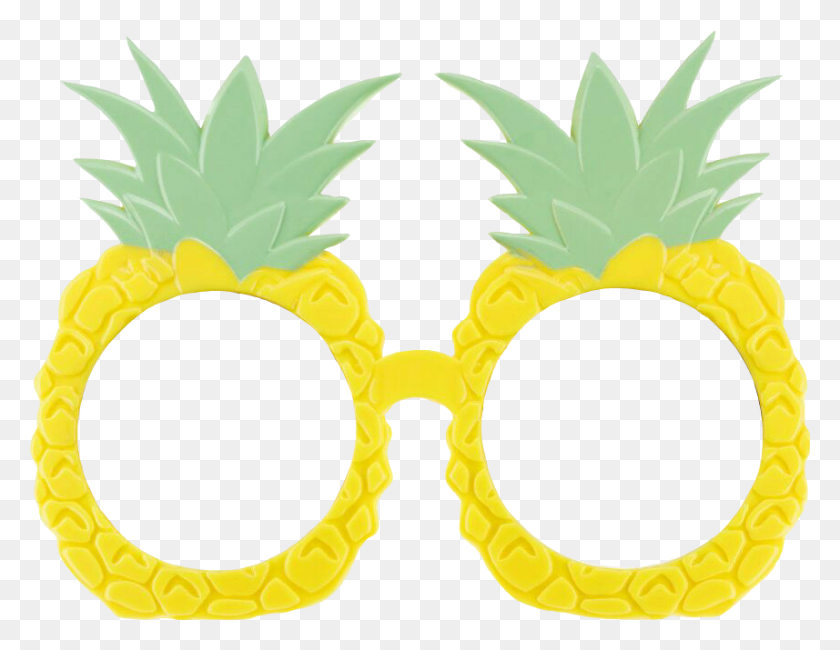 857x649 Summertime Pineapples Glasses - Pineapple Sunglasses Clipart