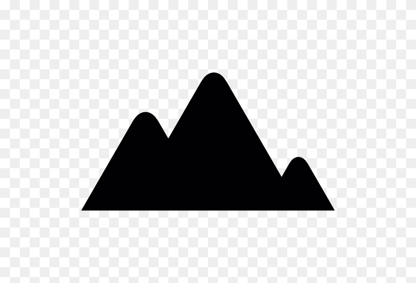 512x512 Cumbre, Naturaleza, Pico, Cordillera, Paisaje, Montaña - Silueta De Montaña Png