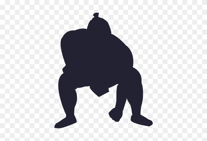 512x512 Sumo Png Images Free Download - Wrestling Clipart Silhouette