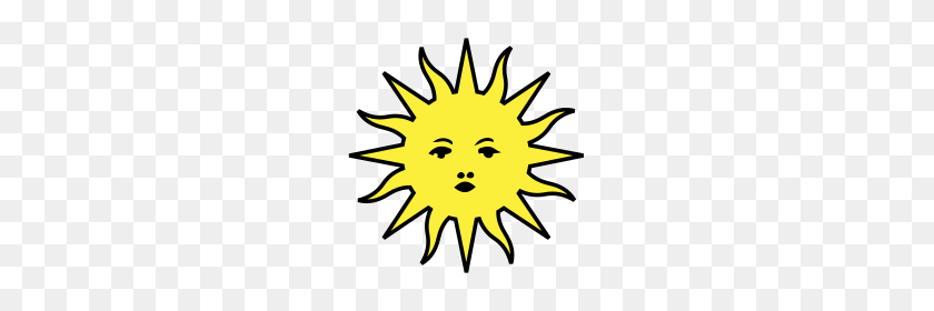 220x220 Солнце - Подсолнух Emoji Png
