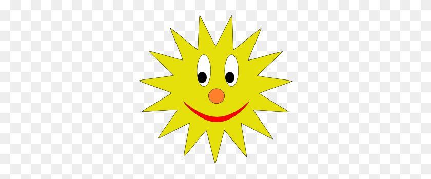 300x289 Sun Avatar Clip Art - Smiling Sun Clipart