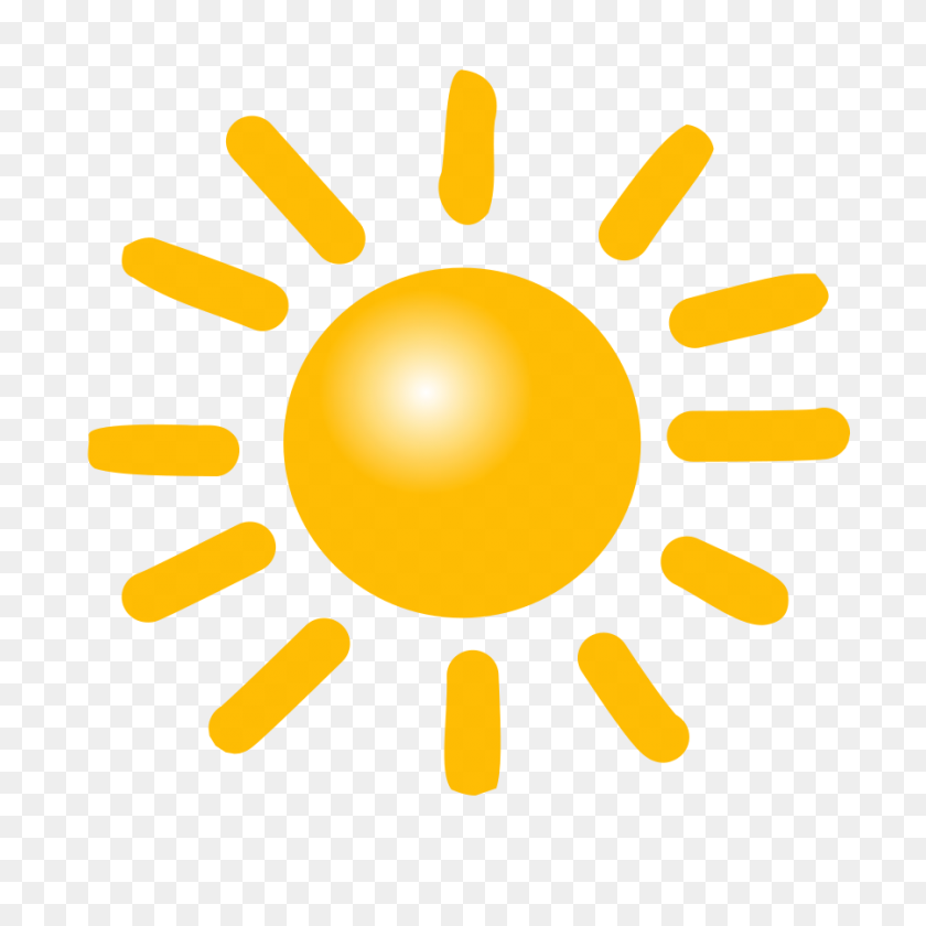 900x900 Sun Clipart - Sunshine Clipart