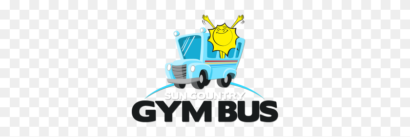 300x221 Sun Country Sports Gym Bus Достигает Звезд С Солнечным - Солнечный День Клипарт