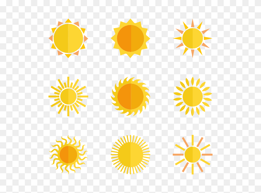 600x564 Sun Icon Packs - Sun Icon PNG