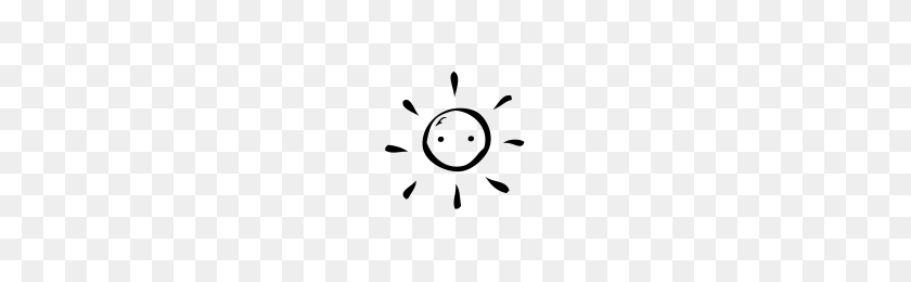200x200 Sun Icons Noun Project - Sun Drawing PNG