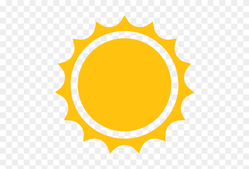 512x512 Значок Солнца Острые Лучи - Лучи Света Png