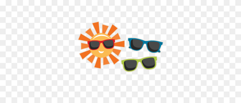 300x300 Sun Sunglasses Set Miss Kate Cuttables Assorted - Daddy Clipart