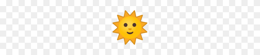 120x120 Sun With Face Emoji - Sun Emoji PNG