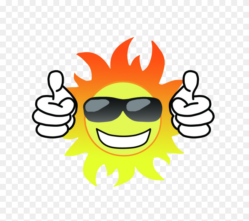 1043x916 Sun With Sunglasses Nature - Cartoon Sun PNG