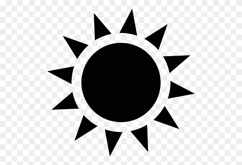512x512 Sun With Sunrays Png Icon - Sun Rays PNG
