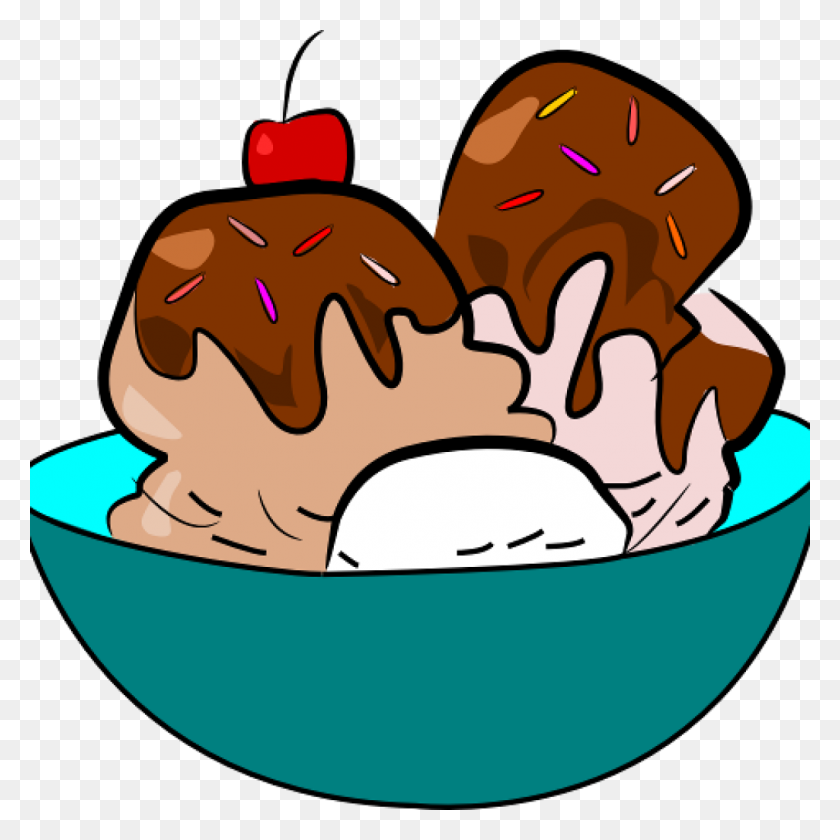 1024x1024 Sundae Clip Art Free Clipart Download - Mixing Bowl Clipart