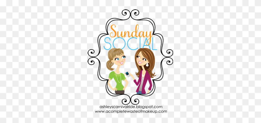275x337 Sunday Social - Happy Sunday Clipart