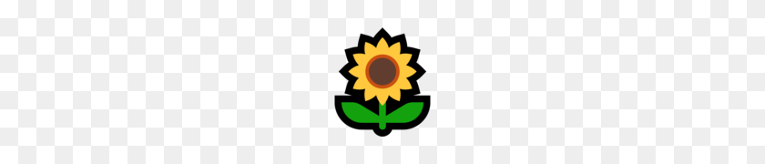 120x120 Sunflower Emoji Meaning, Copy Paste - Sunflower Emoji PNG