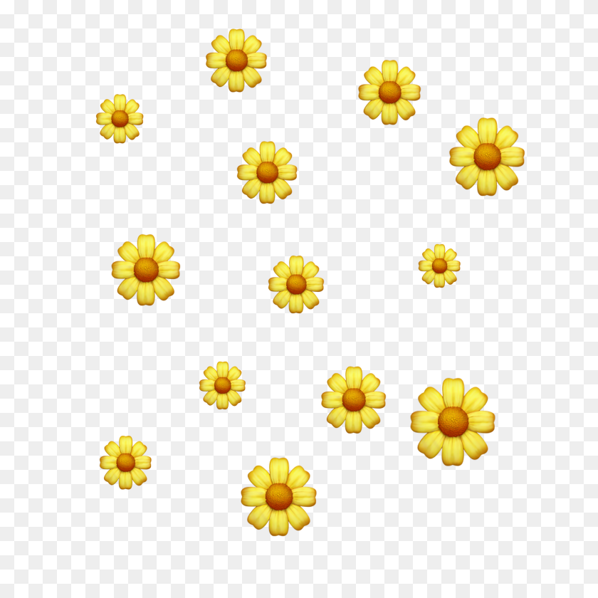2289x2289 Sunflower Sunfloweremoji Sunflower Emoji Flower Emoji - Sunflower Emoji PNG