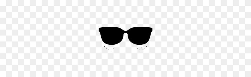 200x200 Sunglasses And Freckles Icons Noun Project - Freckles PNG