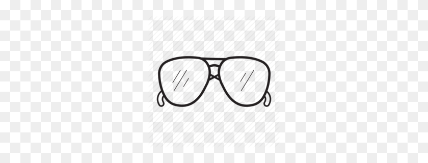 260x260 Sunglasses Clip Art Clipart - Thug Life Sunglasses PNG