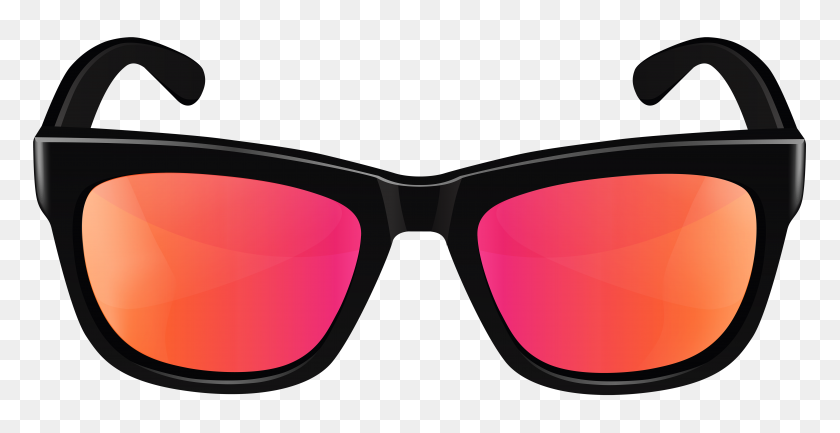 6000x2875 Sunglasses Clip Art Png - Picsart Clipart