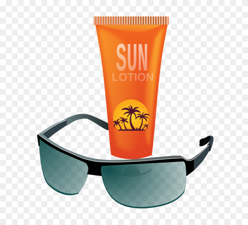 656x700 Sunglasses Clipart Sun Cream - Aviator Glasses Clipart