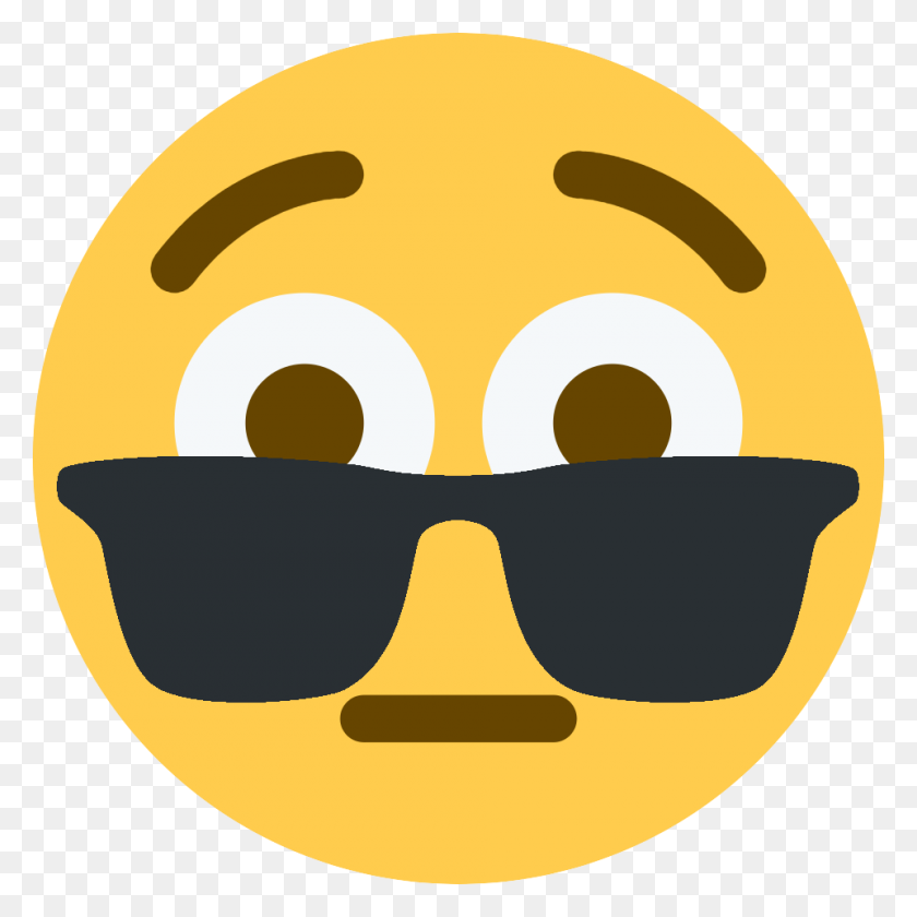 960x961 Sunglasses Emoji Clipart Discord - Discord PNG