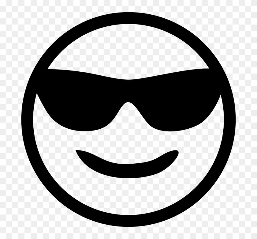720x720 Sunglasses Emoji Png Transparent Images - Sunglasses Emoji Clipart